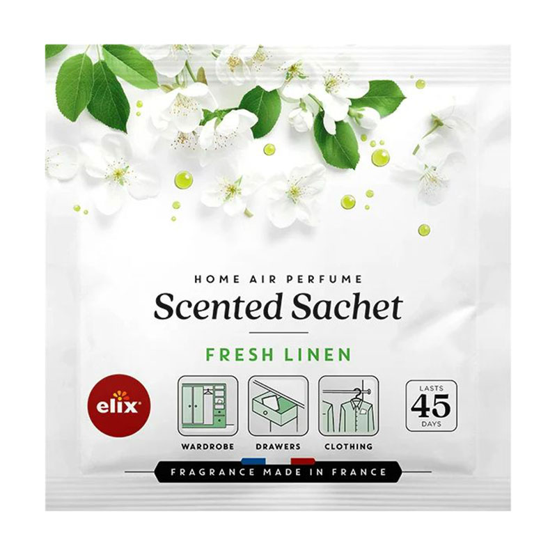 Ароматичне саше для гардеробу Elix Scented Sachet Fresh Linen, 1 шт